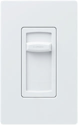 Lutron Skylark Contour Slide-to-Off LED+ Dimmer Switch, 150W LED or 600W Inc/Hal, Single Pole Only, 120V, CT-150-WH, White