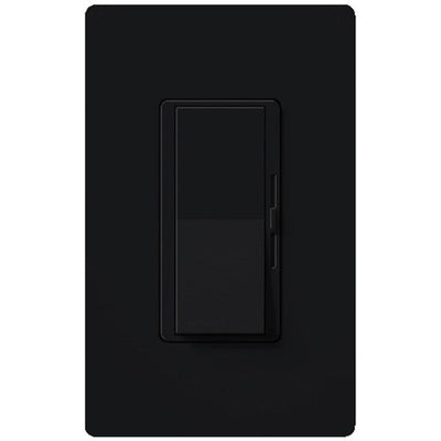 Lutron Diva ELV Dimmer Switch w/ Night Light, 300W, Single Pole, Neutral Required, 120V, DVSCELV-300P-MN, Midnight