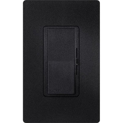 Lutron Diva 0-10V Dimmer Switch, 8A, 50mA Sink, Single-Pole/3-Way, No Neutral Required, 120V, DVSCSTV-MN, Midnight