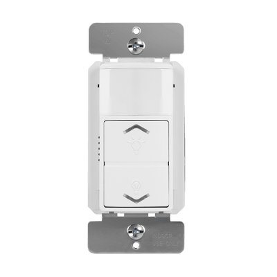 180° PIR Motion Sensor with 0-10V Dimmer Wall Switch