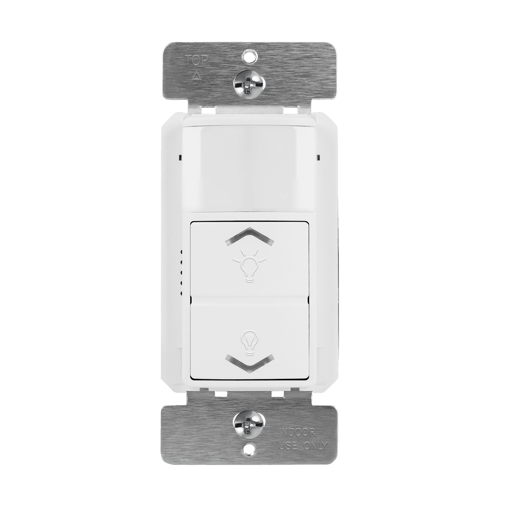 180° PIR Motion Sensor with LED Dimmer Wall Switch