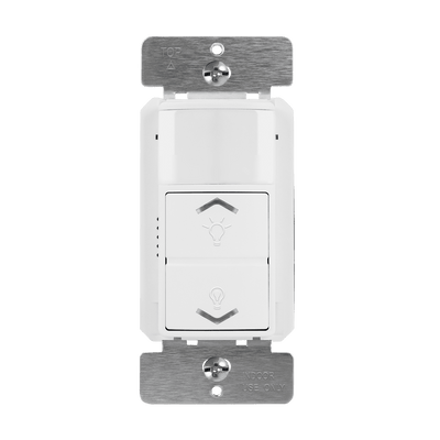 180° PIR Motion Sensor with LED Dimmer Wall Switch