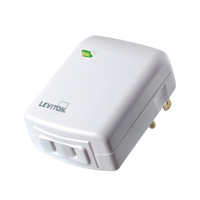 Leviton DZPD3-2BW Indoor Decora Smart Plug-in Dimmer with Z-Wave Plus Technology