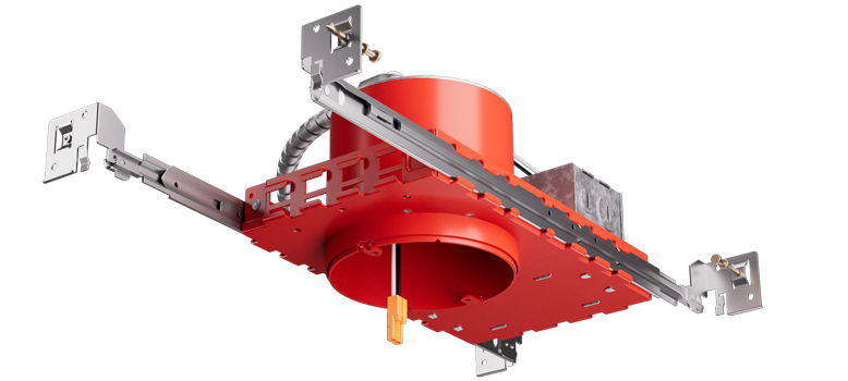 4" New Construction IC Airtight Housing for 2-Hr Fire Rated Ceilings