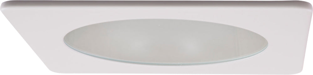 3" Die-Cast Square Lensed Shower Trims