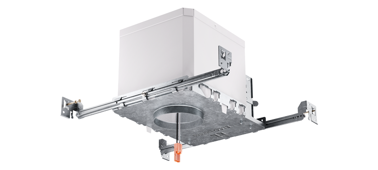 2" MAX. Adjustability IC Airtight New Construction Housing