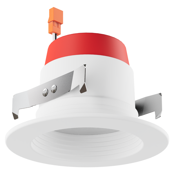 4" Round LED Baffle Insert with 5-CCT Switch