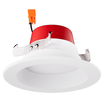 4" LED Shallow Baffle Inserts with 5-CCT Switch
