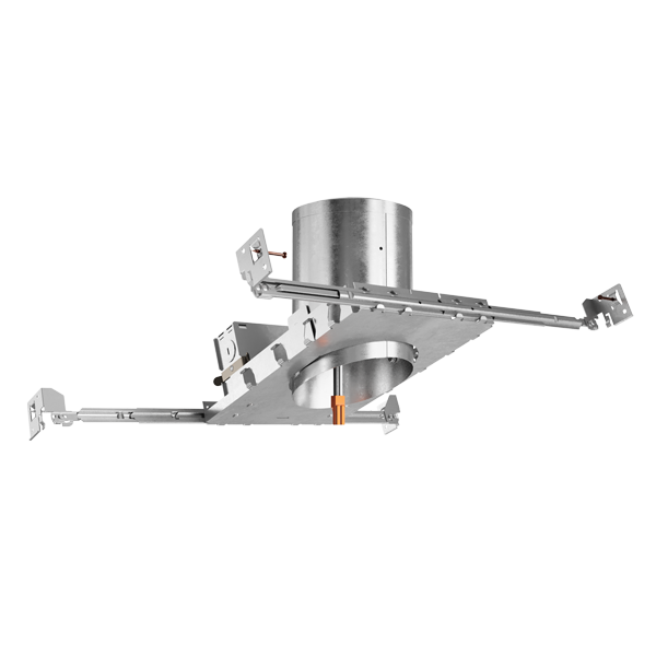 4" LED IC Airtight Sloped Ceiling Single Wall New Construction Housing