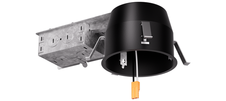 4" IC Airtight Shallow Remodel Dedicated LED Housing