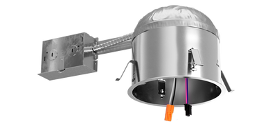 6" 0-10V Shallow Remodel Dedicated LED Housing