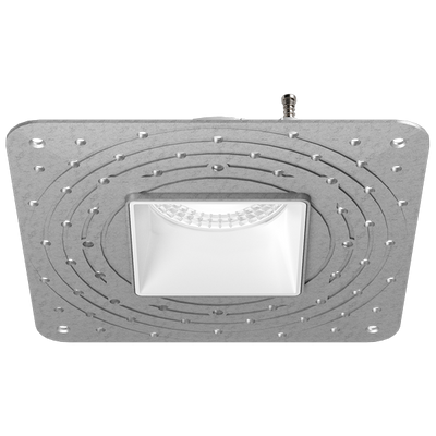 Pex™ 3" Square Adjustable Trimless Smooth Reflector Trim