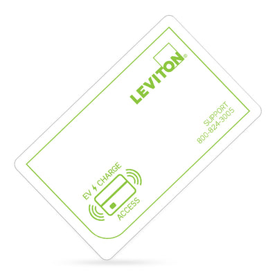 Leviton ERFID Additional Access Control (RFID) Card for use with Leviton EV320 and EV480 Level 2 Electric Vehicle Charging