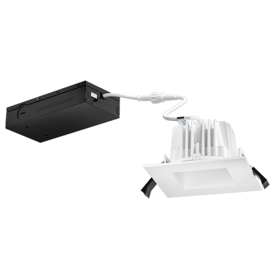 4" LED High Lumen Square Reflector Insert with 5-CCT Switch & 3-Lumen Switch