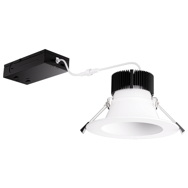6" LED High Lumen Round Reflector Insert with 5-CCT Switch & 5-Lumen Switch