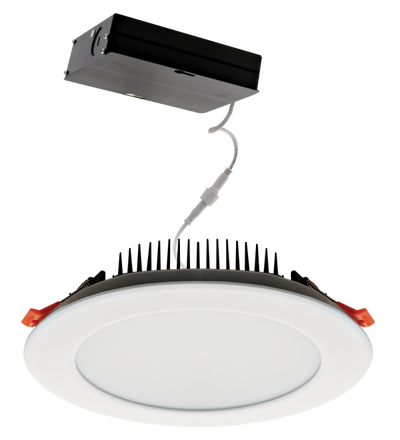8" Ultra Slim Round LED Panel Light with 5-CCT Switch
