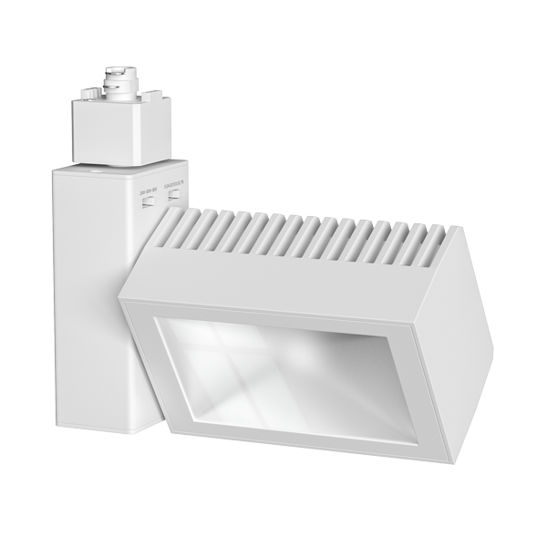 LED Boom™ Wall Wash Track Fixture with 5-CCT & 3-Wattage Switch