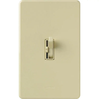Lutron Ariadni Quiet Fan-Speed Control, No Neutral Required, 1.5A 3-Speed Fan, 120V, Single Pole/3-Way, AYFSQ-F-LA, Light Almond