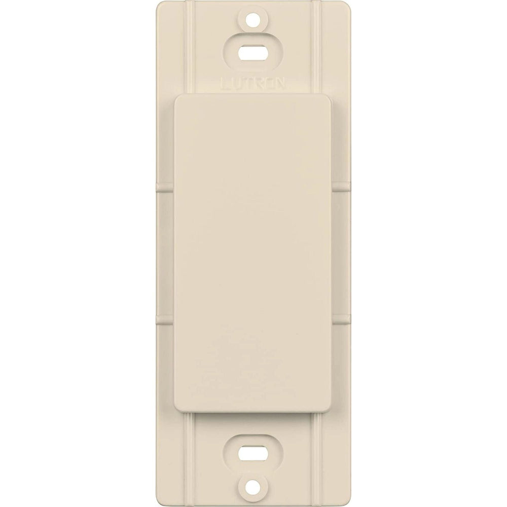 Lutron Blank Insert for Claro Wall Plates, Fits Decorator-Style Openings, DV-BI-LA, Light Almond