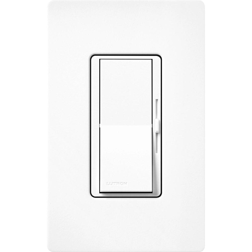 Lutron Diva LED+ Dimmer Switch, 250W LED, Single Pole/3-Way, No Neutral Required, 120V, DVSCCL-253P-BW, Brilliant White
