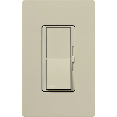Lutron Diva LED+ Dimmer Switch, 250W LED, Single Pole/3-Way, No Neutral Required, 120V, DVSCCL-253P-CY, Clay