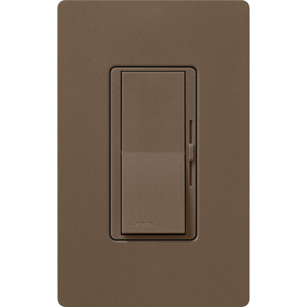 Lutron Diva LED+ Dimmer Switch, 250W LED, Single Pole/3-Way, No Neutral Required, 120V, DVSCCL-253P-EP, Espresso