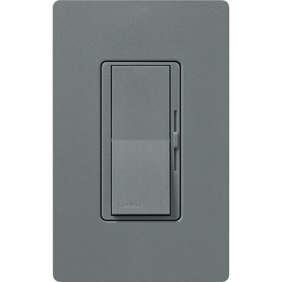 Lutron Diva LED+ Dimmer Switch, 250W LED, Single Pole/3-Way, No Neutral Required, 120V, DVSCCL-253P-SL, Slate