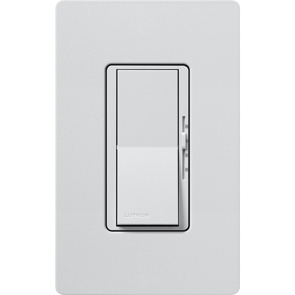 Lutron Diva 3-Speed Fan Control and Light Switch, 1.5A Fan, 1A LED, Single Pole/3-Way, No Neutral Required, 120V, DVSCFSQ-F-MI, Mist