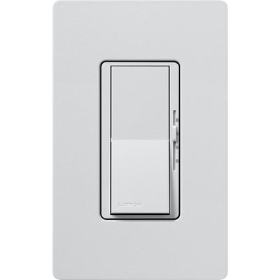 Lutron Diva 3-Speed Fan Control and Light Switch, 1.5A Fan, 1A LED, Single Pole/3-Way, No Neutral Required, 120V, DVSCFSQ-F-MI, Mist