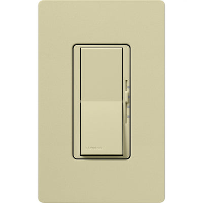 Lutron Diva 3-Speed Fan Control and Light Switch, 1.5A Fan, 1A LED, Single Pole/3-Way, No Neutral Required, 120V, DVSCFSQ-F-SA, Sage