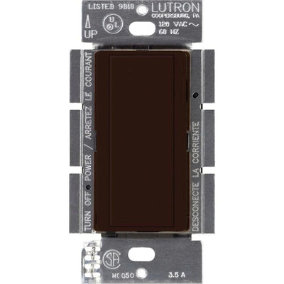 Lutron Maestro Companion Dimmer Switch, Multi-Location Dimmer for Maestro Dimmers/Timers/Sensors, Not For Stand-Alone Use, MA-AS-BR, Brown