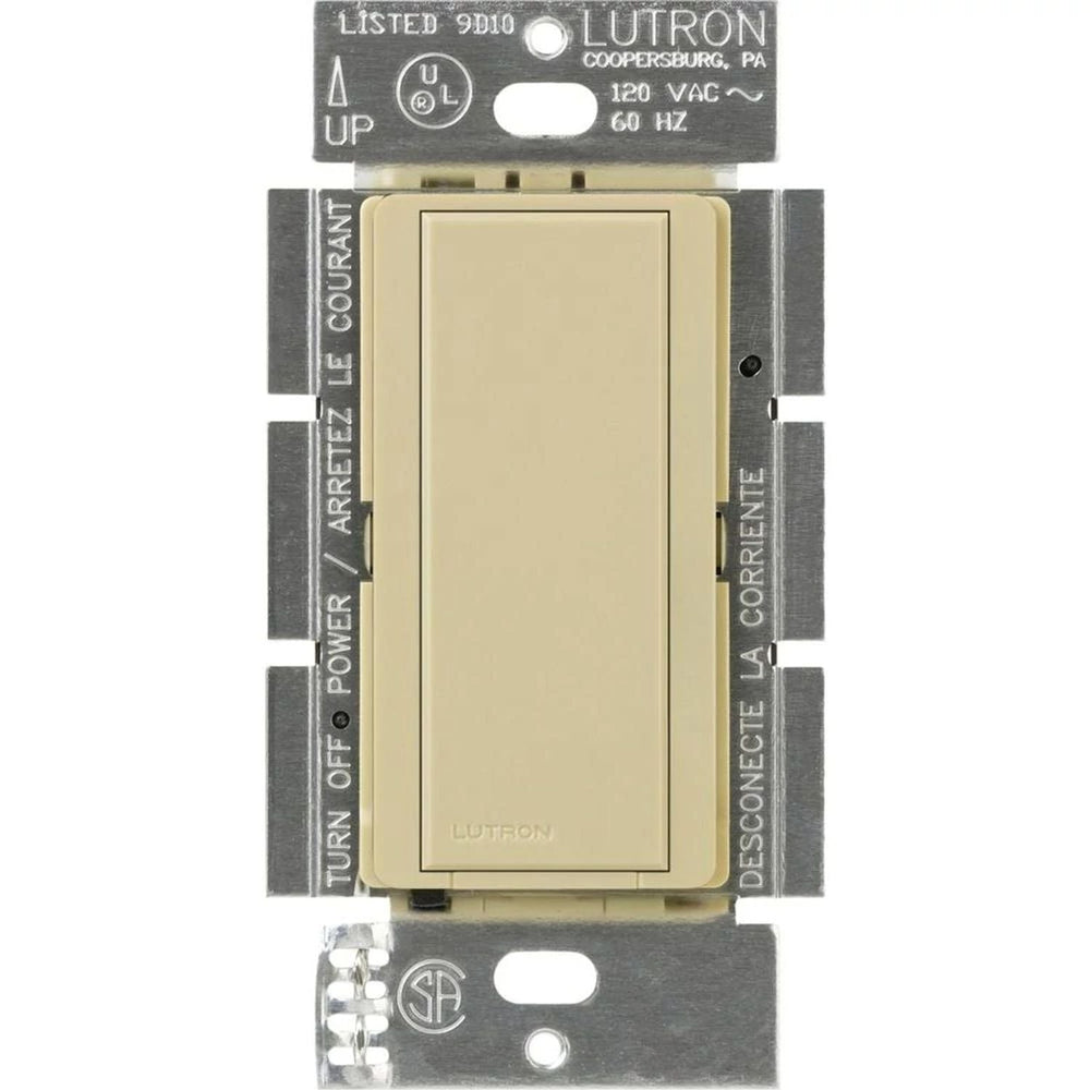 Lutron Maestro Companion Dimmer Switch, Multi-Location Dimmer for Maestro Dimmers/Timers/Sensors, Not For Stand-Alone Use, MA-AS-IV, Ivory