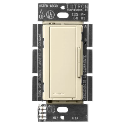 Lutron Maestro Companion Dimmer Switch, Multi-Location Dimmer for Maestro Dimmers/Timers/Sensors, Not For Stand-Alone Use, MA-RH-AL, Almond