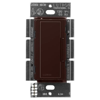 Lutron Maestro Companion Dimmer Switch, Multi-Location Dimmer for Maestro Dimmers/Timers/Sensors, Not For Stand-Alone Use, MA-R-BR, Brown