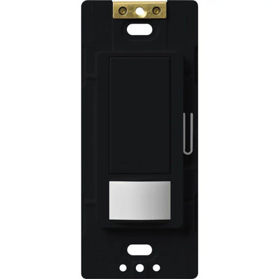 Lutron Maestro Motion Sensor Switch, 5A Light/3A Fan, 120V, Single/Multi-Location, Ground or Neutral Required, MS-OPS5M-MN, Midnight