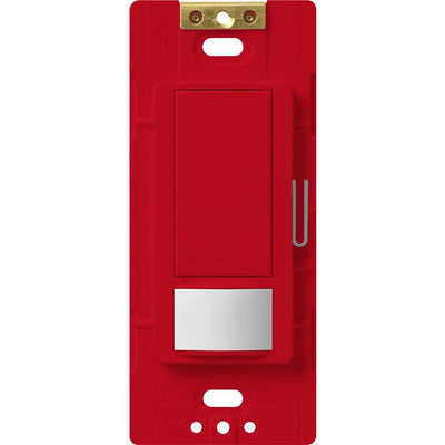 Lutron Maestro Motion Sensor Switch, Vacancy Only, Neutral Optional, 6A Light, 3A Fan, 120-277V, Single/Multi-Location, MS-OPS6M2-DV-HT, Hot