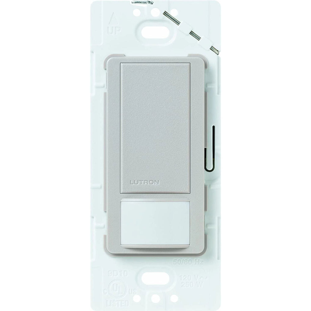 Lutron Maestro Motion Sensor Switch, Vacancy Only, Neutral Optional, 6A Light, 3A Fan, 120-277V, Single/Multi-Location, MS-OPS6M2-DV-TP, Taupe