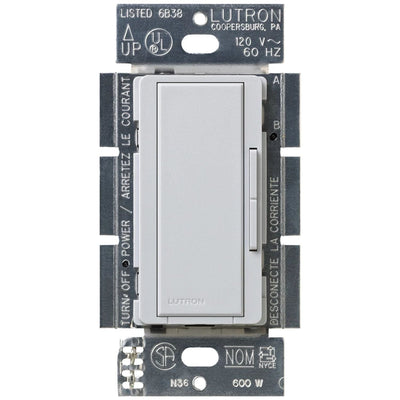 Lutron Maestro Companion Dimmer Switch, Multi-Location Dimmer for Maestro Dimmers/Timers/Sensors, Not For Stand-Alone Use, MSC-AS-PD, Palladium