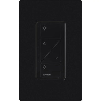Lutron Caseta Original In-Wall Smart Dimmer Switch PRO, Neutral Optional, 250W LED or 1000VA, MLV, 120V, Single-Pole/3-Way, PD-10NXD-BL, Black