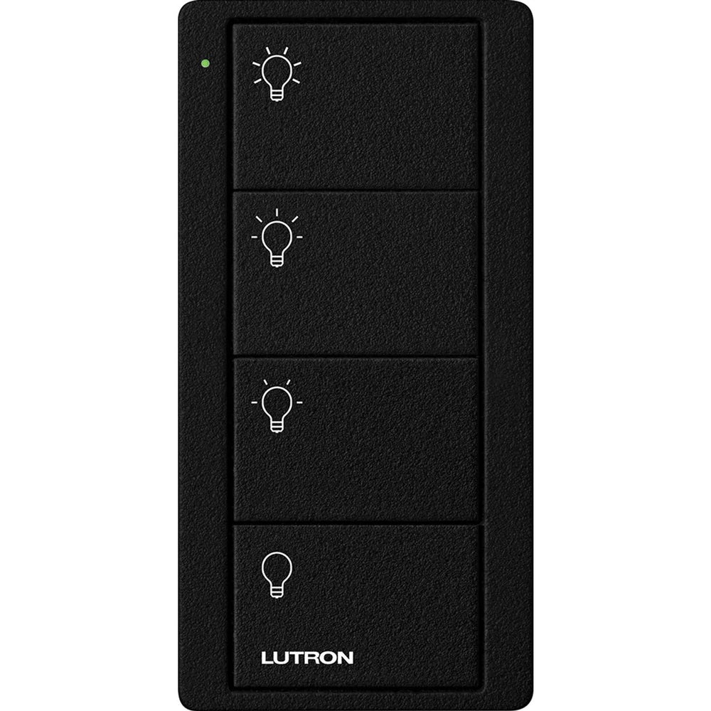 Lutron 4-Button, Scene Control, Pico Smart Remote, with Light Icons, PJ2-4B-TMN-L31, Midnight