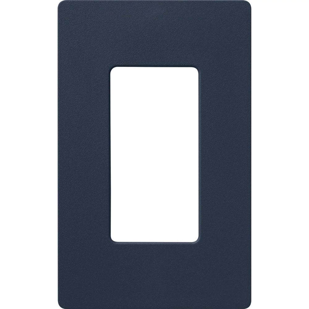 Lutron Claro 1 Gang Wall Plate for Decorator-Style Dimmers, Switches, and Outlets, Satin Finish, SC-1-DE, Deep Sea