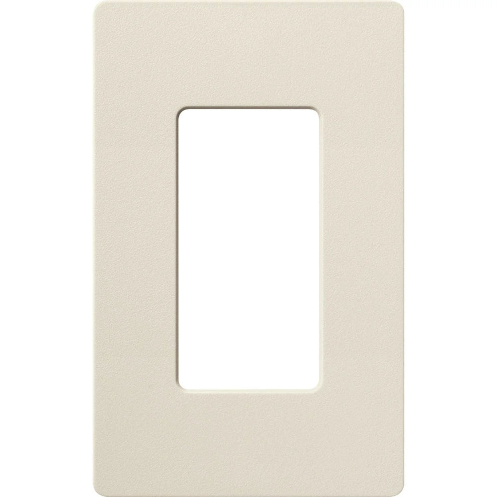 Lutron Claro 1 Gang Wall Plate for Decorator-Style Dimmers, Switches, and Outlets, Satin Finish, SC-1-PM, Pumice
