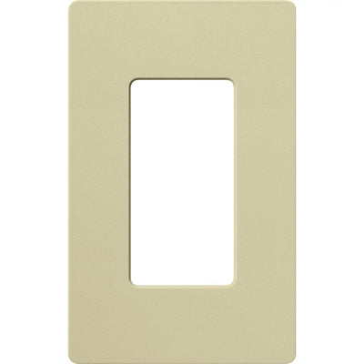Lutron Claro 1 Gang Wall Plate for Decorator-Style Dimmers, Switches, and Outlets, Satin Finish, SC-1-SA, Sage