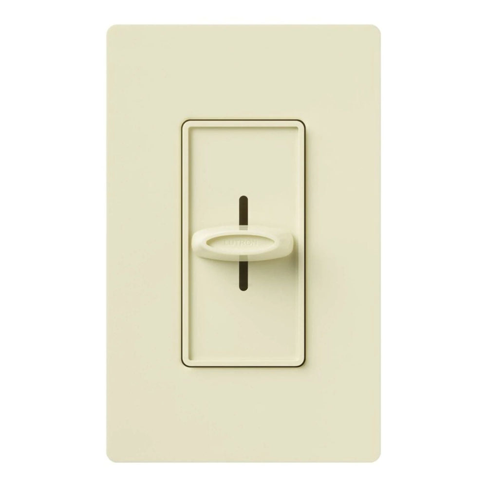 Lutron Skylark Slide-To-Off Variable Fan Speed Control, 5A, 120V, Single Pole, SFS-5EH-AL, Almond
