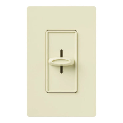 Lutron Skylark Slide-To-Off Variable Fan Speed Control, 5A, 120V, Single Pole, SFS-5EH-AL, Almond