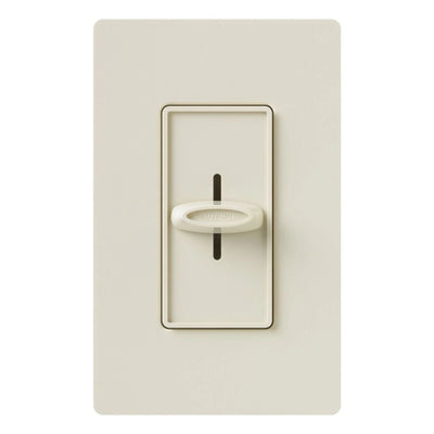 Lutron Skylark Slide-To-Off Variable Fan Speed Control, 5A, 120V, Single Pole, SFS-5E-LA, Light Almond