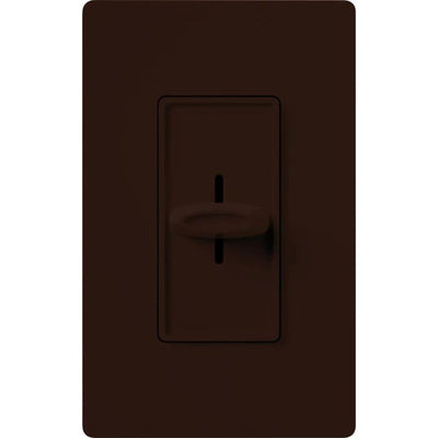 Lutron Skylark Quiet 3-Speed High Occupancy Fan Control, No Neutral Required, 2A Ceiling Fan, 120V, Single Pole/3-Way, SFSQ-F-HO-BR, Brown