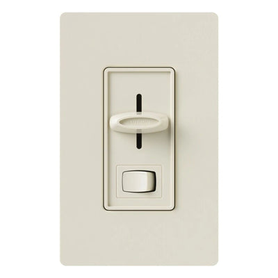 Lutron Skylark Dual Fan/Light Control, 1.5A Fan and 300W Incandescent/Halogen Light, 120V, Single Pole, SFSQ-LF-LA, Light Almond