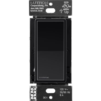 Lutron Accessory Switch, Multi-Location Switching, Only For Use With Select LED+ Dimmer Switches and LED+ Pro Max models, ST-AS-BL, Black