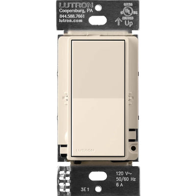 Lutron Accessory Switch, Multi-Location Switching, Only For Use With Select LED+ Dimmer Switches and LED+ Pro Max models, ST-AS-LA, Light Almond